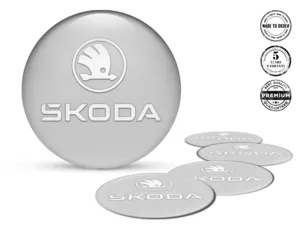 Skoda Individuelle Dome Dekoration Premium Auto-Labels